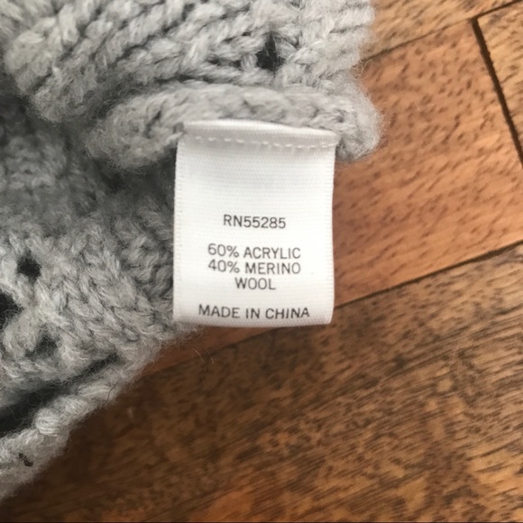 Express Beautiful Grey Sweater Vest - Picture 3 of 6